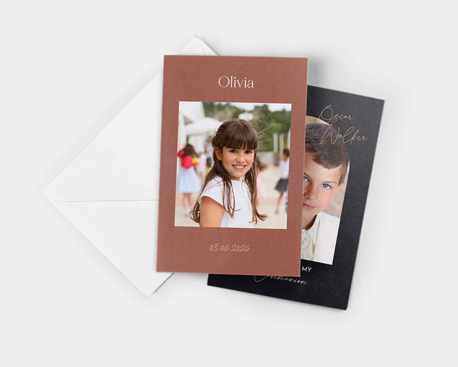 Portrait Folded Cards