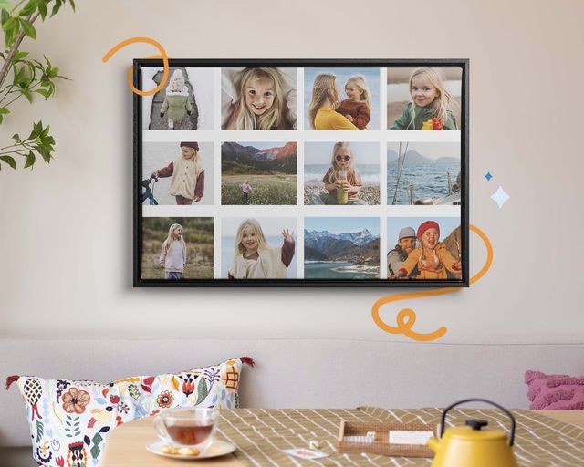 Collage wall art