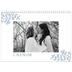 A4 Double Photo Calendar — Elegant floral [cover]