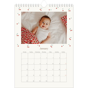 A4 Photo Calendar — Cherry bliss