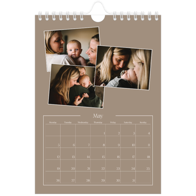 A5 Photo Calendar — Crafted memories [cover]