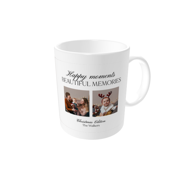 Personalised mugs — Joy & script