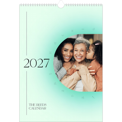 A3 photo calendars — Astrology gradients [cover]