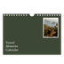 A5 Landscape Photo Calendar — Editorial Earth [cover]