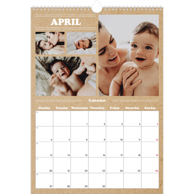 A3 photo calendars — This year’s editorial [April]