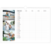 Family Planners A3 Landscape — Simple Planner - Family of 4 [February]