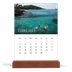 Easel Desk Calendar Portrait  — Simple serif [February]
