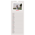 Slim Calendar  — Signed in crimson [April]