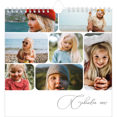 Square calendars  — Snapshots and script [cover]