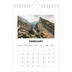 A5 Photo Calendar — Simple photo [February]