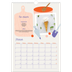 A3 photo calendars — Year in recipes [March]