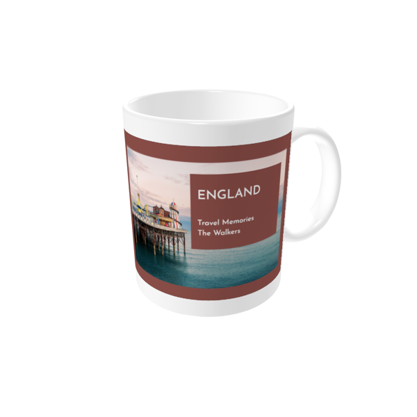 Personalised mugs — Travel hues - England