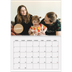 A4 Double Photo Calendar — Photo sticker [February]