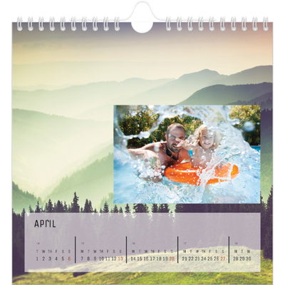 Square calendars  — Back to nature [cover]