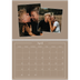 A4 Double Photo Calendar — Crafted memories [April]