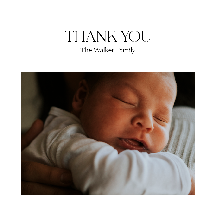 Thank you cards — Angelface