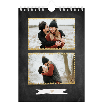 A5 Photo Calendar — Rustic charm [cover]