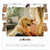 Square calendars  — Playful puppy [January]