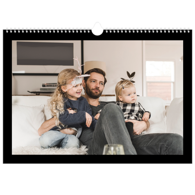 A3 Photo Calendar — Black margin [cover]