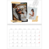 A4 Double Photo Calendar — Scrapbook flair [March]