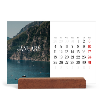 Easel Desk Calendar Landscape — Endless escape