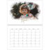 A4 Double Photo Calendar — Photo effects [March]