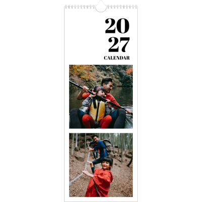 Slim Calendar  — Serif and moments [cover]