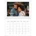 A4 Double Photo Calendar — Date box overlay [cover]