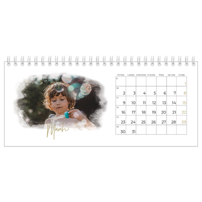 Desk calendars — Photo effects [March]