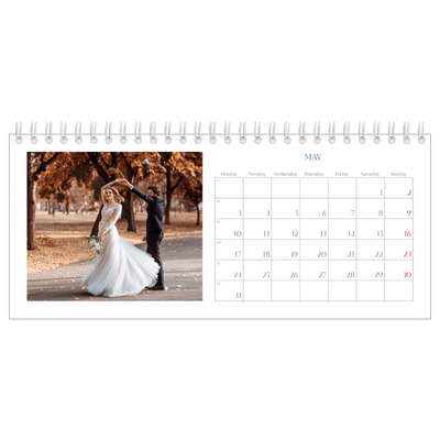 Desk calendars — Cobalt classic [May]