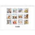 A4 Double Photo Calendar — Scrapbook snapshots [cover]