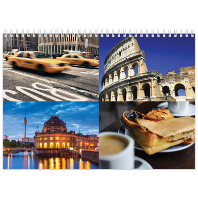 A4 Double Photo Calendar — Complements [cover]