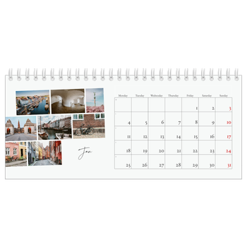 Desk Photo Calendar — City break