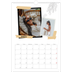 A3 photo calendars — Scrapbook flair [March]