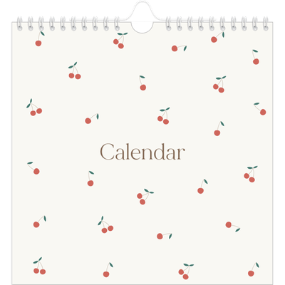 Square calendars  — Cherry bliss [cover]
