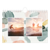 A5 Landscape Photo Calendar — Watercolour spots [cover]