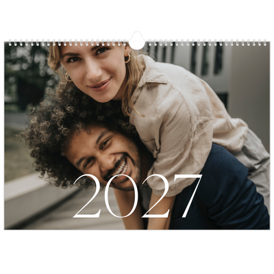 A3 Photo Calendar — Larger than life [cover]