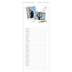 Slim Calendar  — Scrapbook flair [February]