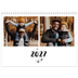 A4 Double Photo Calendar — Handwritten [cover]