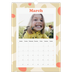 A3 photo calendars — Playing with pattern [March]