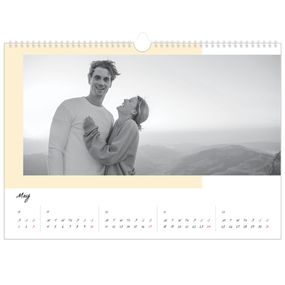 A3 Photo Calendar — Colour screens [cover]