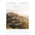 A5 Photo Calendar — Gold script banner [cover]