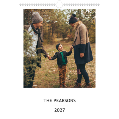 A3 Family Planner — Simple Planner - Family of 4 [cover]