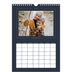 A4 Photo Calendar — Prussian blue [March]