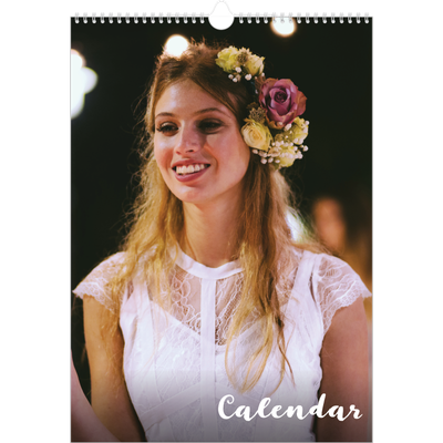 A3 photo calendars — Simple script [cover]