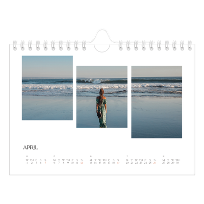 A5 Landscape Photo Calendar — Travel mosaics [cover]