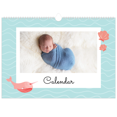 A3 Photo Calendar — Cute animals [cover]