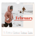 Square calendars  — 90s nostalgia [February]