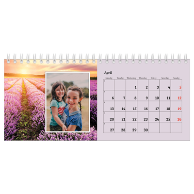 Desk calendars — Four seasons [April]