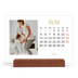 Easel Desk Calendar Landscape  — Big gold text [cover]